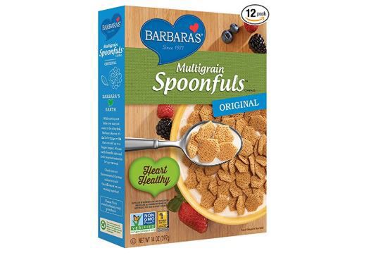 Potentially dangerous: Barbara’s Multigrain Spoonfuls, Original, Cereal